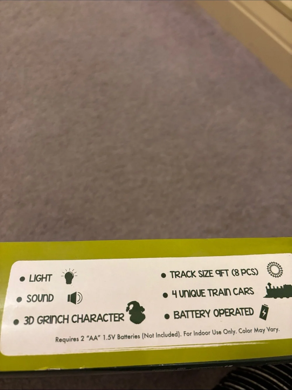 Grinch Express 12pc Train Set Christmas NIB